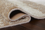 Jerrlow Beige/Brown/Gray Washable Medium Rug - R408592