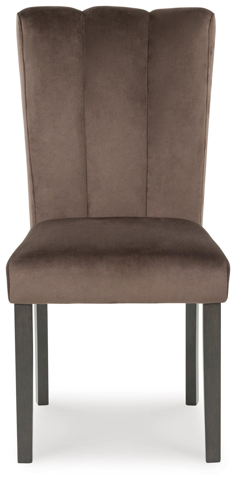 Jeshina Dark Brown Dining Table and 6 Chairs - PCD581D5