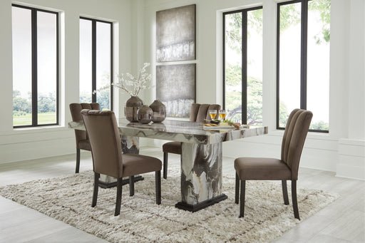 Jeshina Dining Table and 4 Chairs - PCD581D2