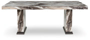 Jeshina Dining Table and 4 Chairs - PCD581D2
