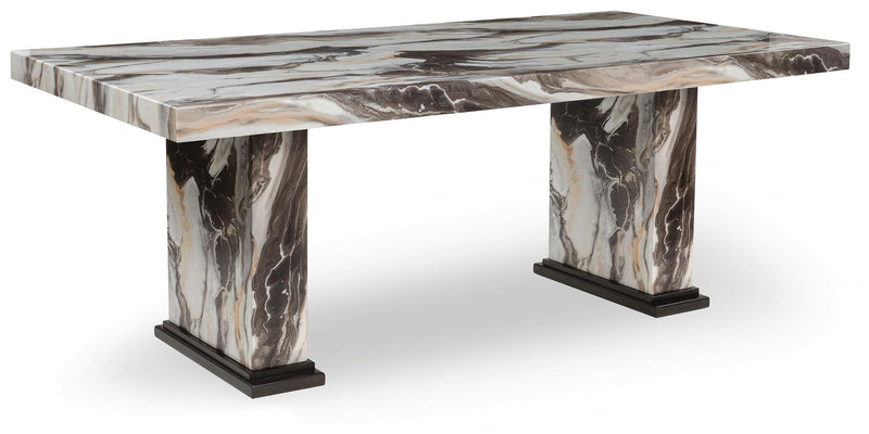 Jeshina Dining Table and 4 Chairs - PCD581D2