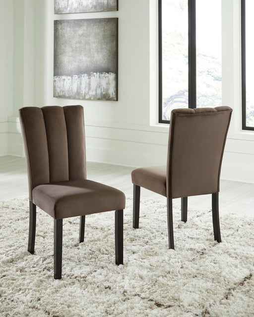Jeshina Mocha Dining Chair (Set of 2) - PCD581-01X2