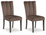 Jeshina Mocha Dining Chair (Set of 2) - PCD581-01X2