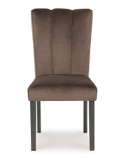 Jeshina Mocha Dining Chair (Set of 2) - PCD581-01X2