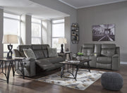 Jesolo Dark Gray Reclining Living Room Set - Gate FurnitureLiving Room Set