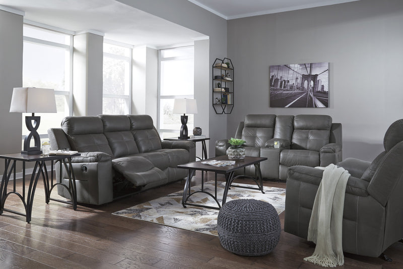 Jesolo Dark Gray Reclining Living Room Set - Gate FurnitureLiving Room Set