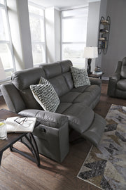 Jesolo Dark Gray Reclining Living Room Set - Gate FurnitureLiving Room Set