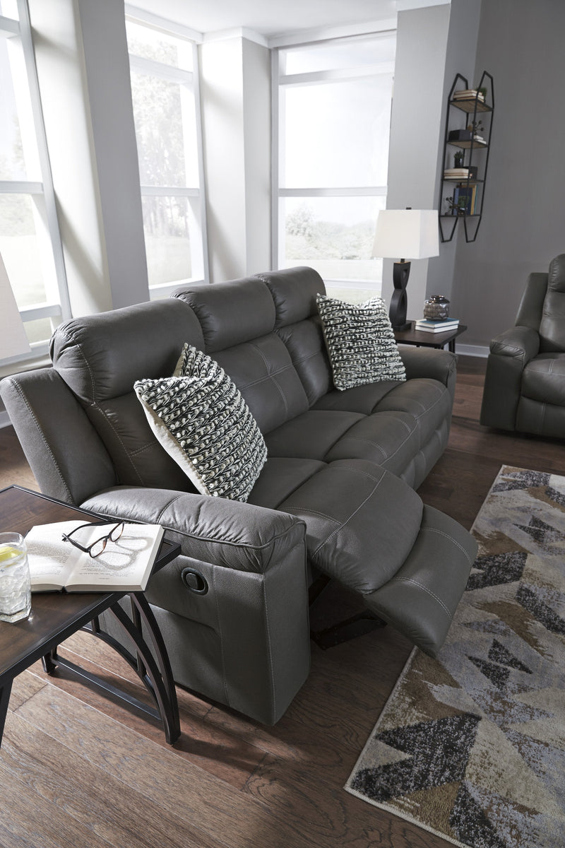 Jesolo Dark Gray Reclining Living Room Set - Gate FurnitureLiving Room Set