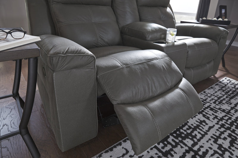 Jesolo Dark Gray Reclining Living Room Set - Gate FurnitureLiving Room Set