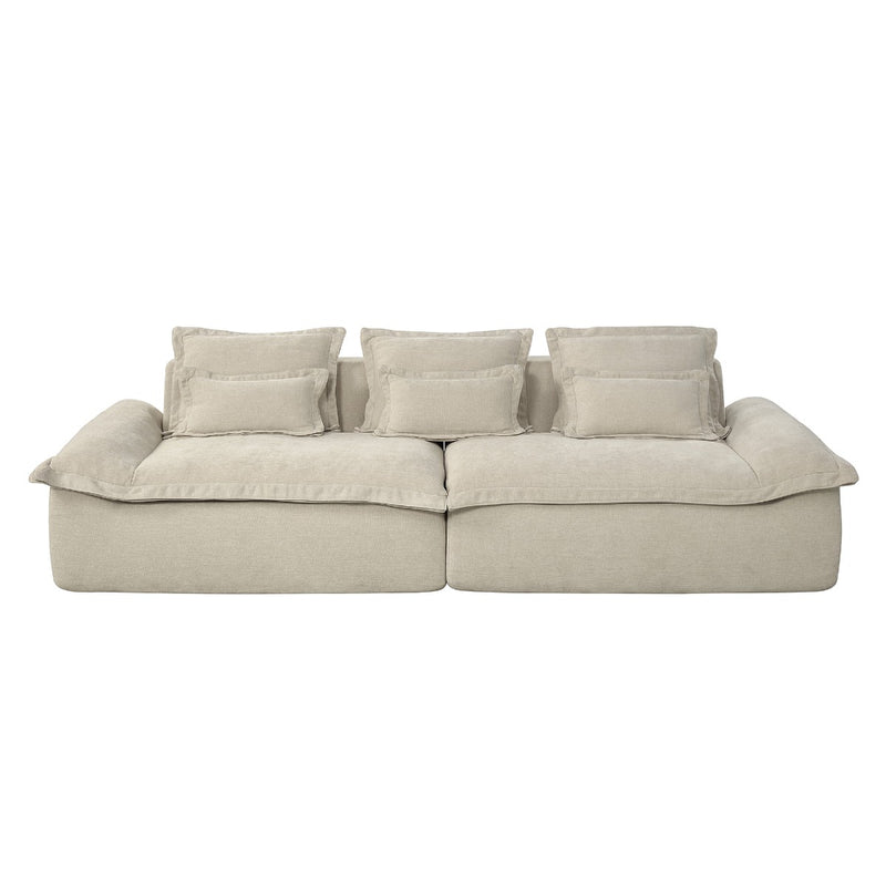 Jesse Oversized Sofa w/6 Pillows - LV07680