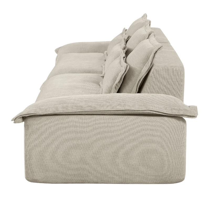 Jesse Oversized Sofa w/6 Pillows - LV07680