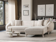Jesse Sectional Sofa - Cream in Cream - 200-ST-JES-İSTANBUL01-CRE-S