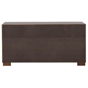Jessica 4-piece Eastern King Bedroom Set Cappuccino - 200719KE-S4