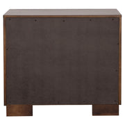 Jessica 4-piece Eastern King Bedroom Set Cappuccino - 200719KE-S4