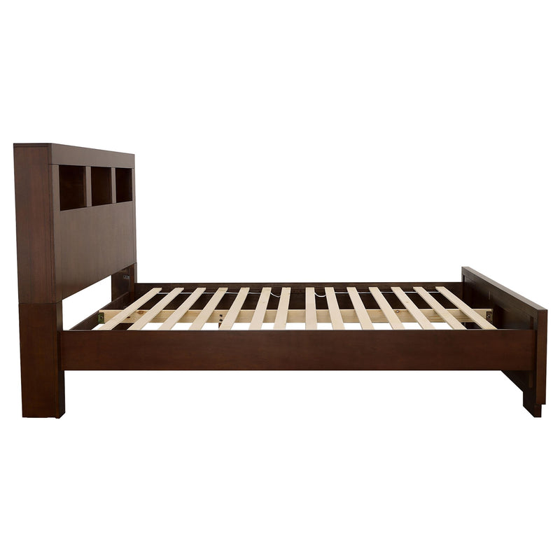 Jessica 4-piece Queen Bedroom Set Cappuccino - 200719Q-S4