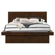 Jessica 4-piece Queen LED Bedroom Set Cappuccino - 200711Q-S4