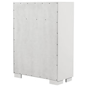 Jessica 5-drawer Bedroom Chest Snow White - 202995