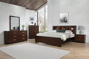 Jessica 6-drawer Dresser Cappuccino - 200713