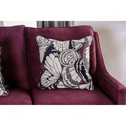 Jillian Plum/Ivory/White Sofa - SM8016-SF