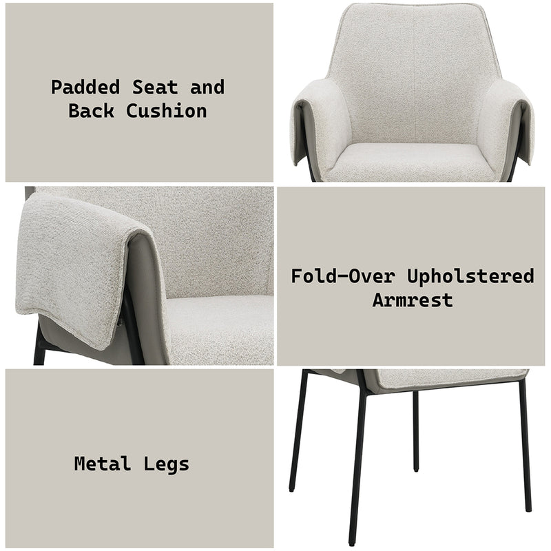 Jirina Arm Chair (Set-2) - DN03678