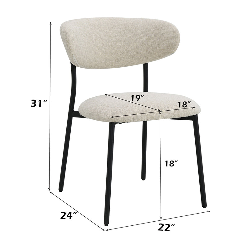 Jirina Side Chair (Set-2) - DN03677