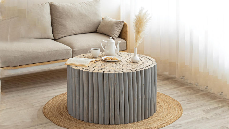 CT1009-32-05 / JN-002-G Coffee Table Gray - CT1009-32-05 / JN-002-G Coffee Table Gray