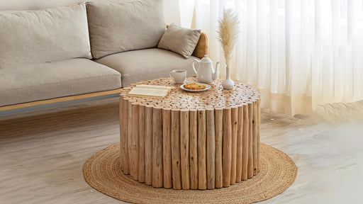 CT1009-32-01 / JN-002-N Coffee Table Natural - CT1009-32-01 / JN-002-N Coffee Table Natural