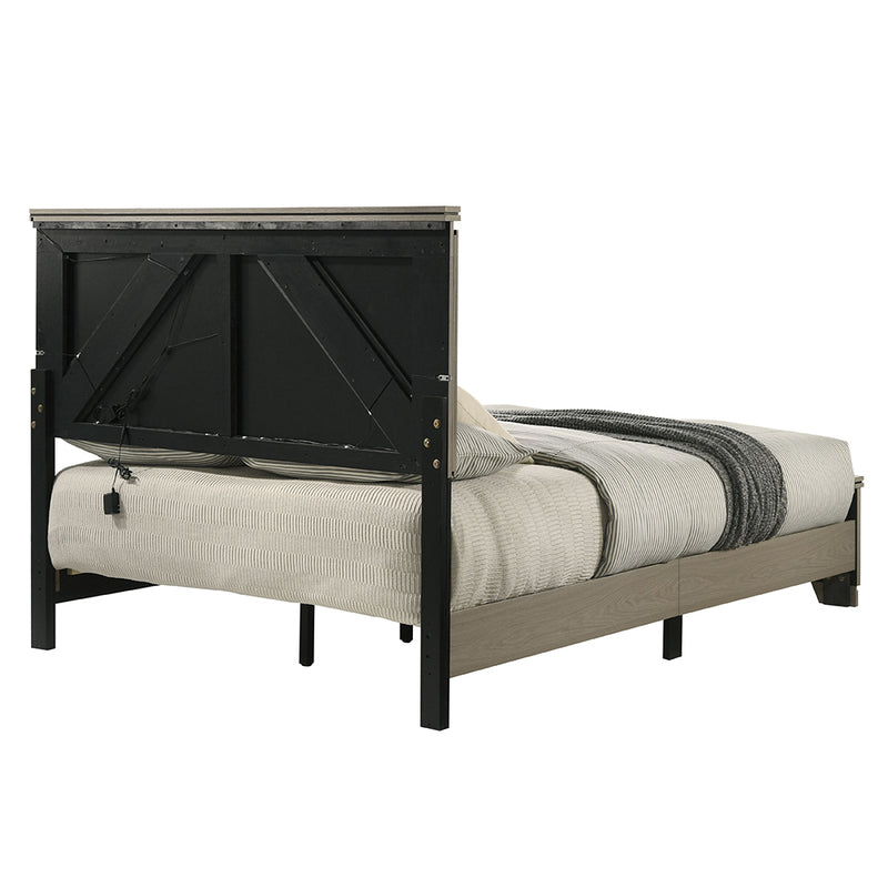 Joanna Queen Bed w/LED - BD05142Q