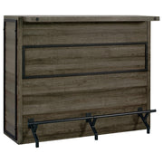 Joe 5-shelf Composite Wood Home Bar Wine Cabinet Aged Oak - 182071