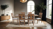 Johannes Rustic Oak Dining Table - FM3428AK-T-TABLE