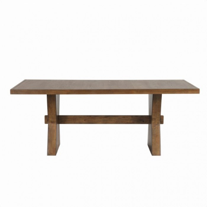 Johannes Rustic Oak Dining Table - FM3428AK-T-TABLE