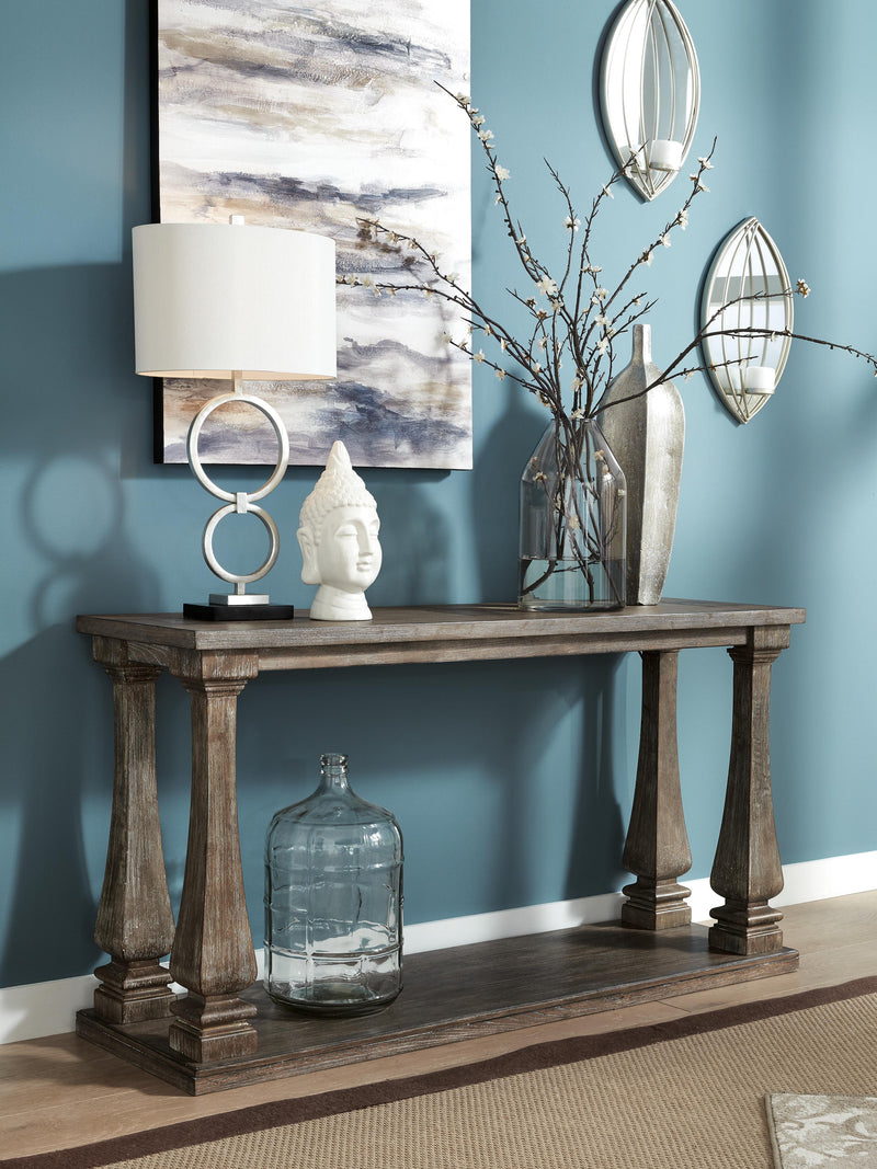 Johnelle Coffee Table, 2 End Tables and Sofa Table - T776T2