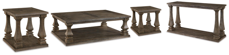 Johnelle Coffee Table, 2 End Tables and Sofa Table - T776T2