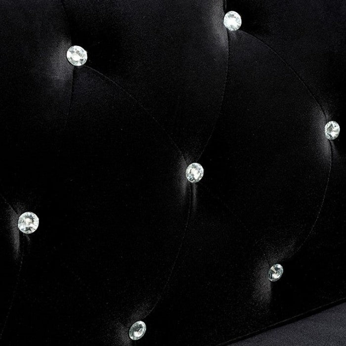 Jolanda Black Sectional - CM6158BK-SET
