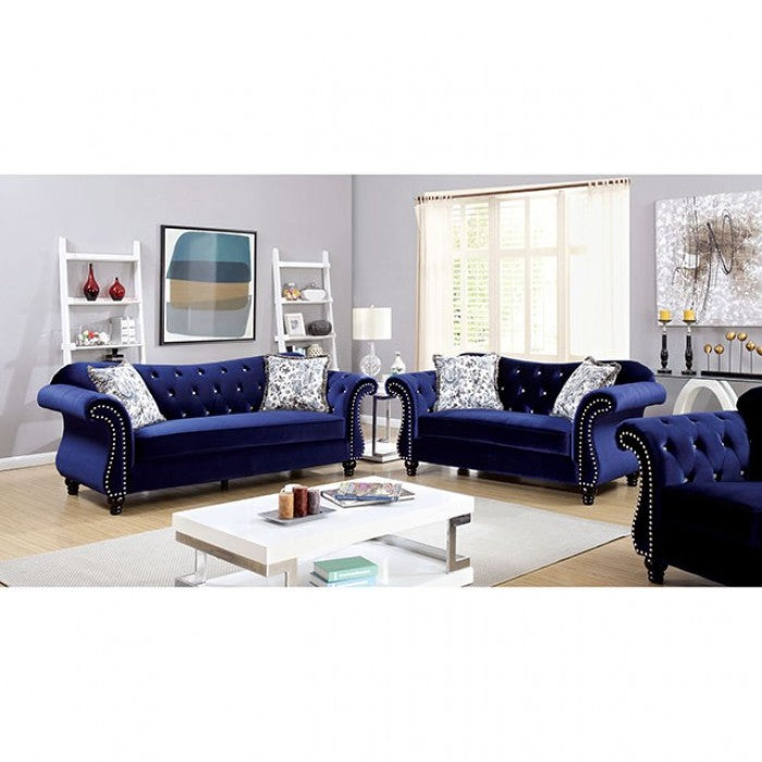 Jolanda Blue Chair - CM6159BL-CH-VN