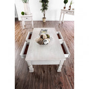 Joliet Antique White End Table - CM4089E