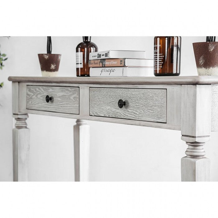 Joliet Antique White End Table - CM4089E
