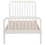 Jones Wood Twin Open Frame Bed White - 400415T