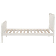 Jones Wood Twin Open Frame Bed White - 400415T