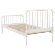 Jones Wood Twin Open Frame Bed White - 400415T