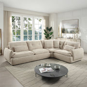 Jonina Sectional Sofa w/4 Pillows - LV04840