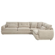 Jonina Sectional Sofa w/4 Pillows - LV04840