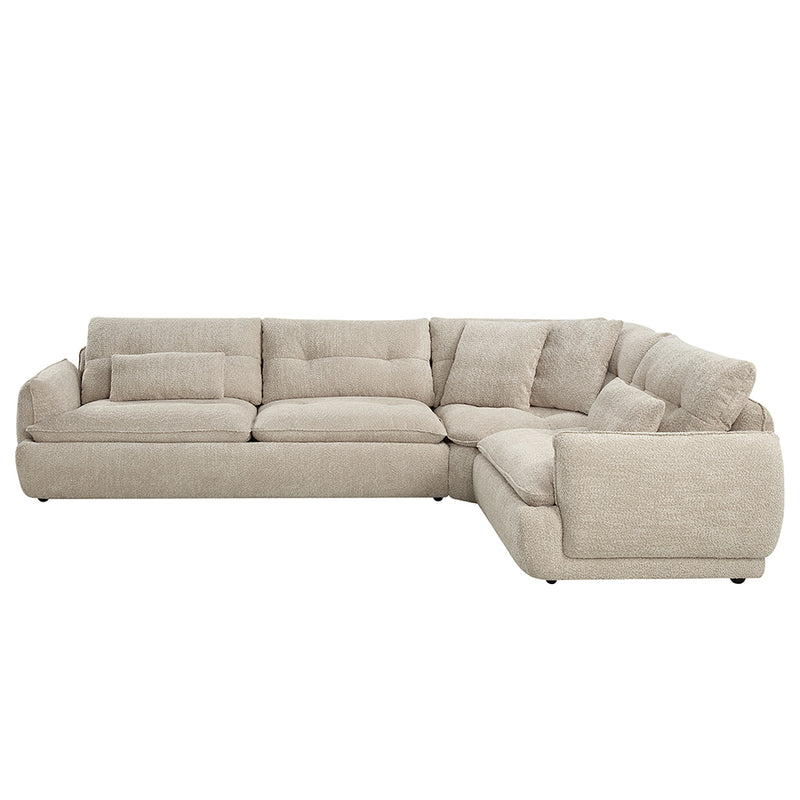 Jonina Sectional Sofa w/4 Pillows - LV04840