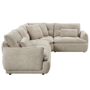Jonina Sectional Sofa w/4 Pillows - LV04840