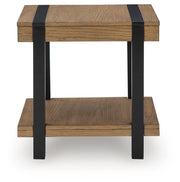 Jorannti Medium Brown End Table - T631-2