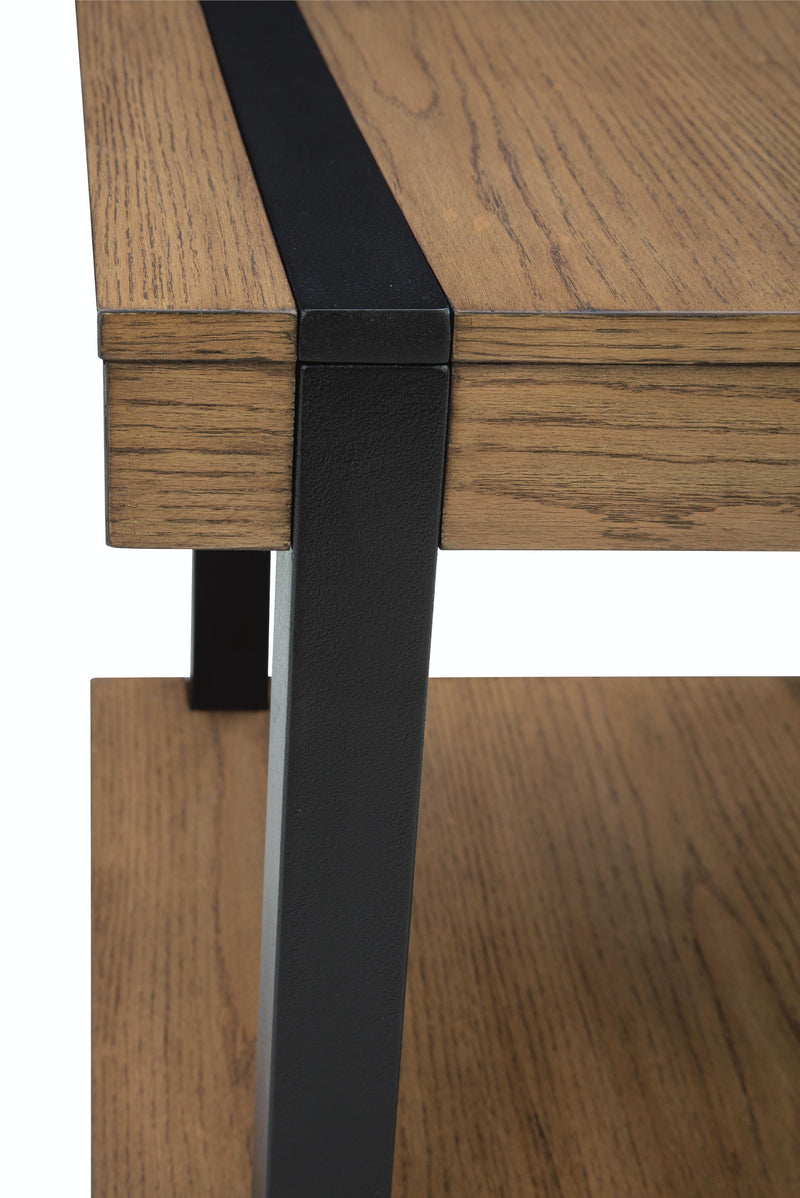 Jorannti Medium Brown End Table - T631-2