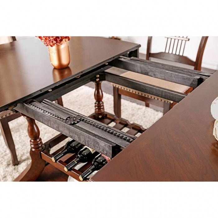 Jordyn Brown Cherry Dining Table - CM3626T