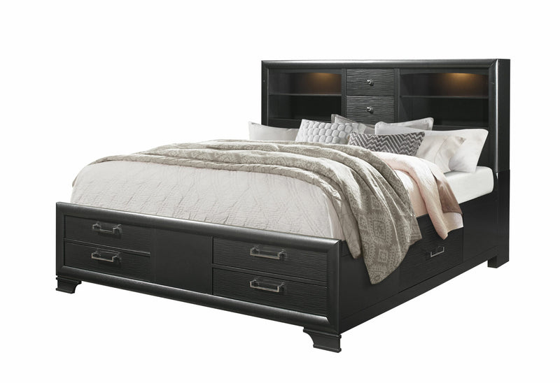 Jordyn Grey Full Bed - JORDYN-GREY-FB