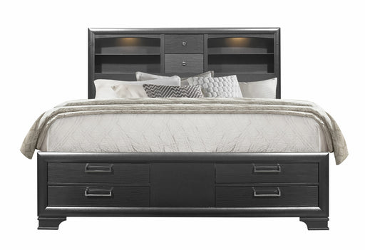 Jordyn Grey King Bed - JORDYN-GREY-KB