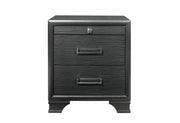 Jordyn Grey Nightstand - JORDYN-GREY-NS